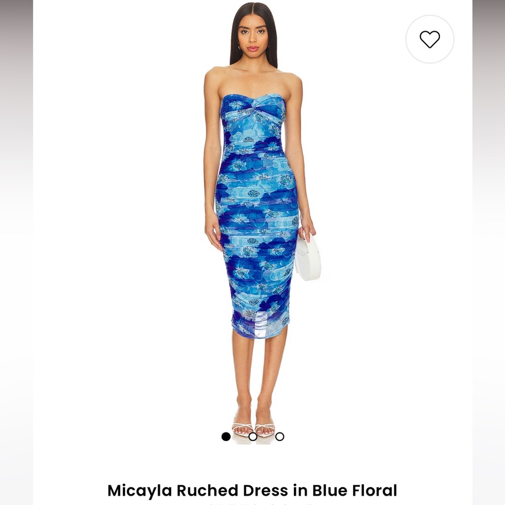 Revolve Micayla Ruched Dress